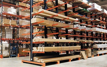 Cantilever Rack for Mentor warehouses